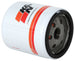 K&N Performance Gold Oil Filter for Chevy, Pontiac, GMC, and Buick vehicles, showing the filter component with brand logo.