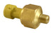 AEM 3.5 BAR MAP brass sensor kit with flying lead for automotive gauges, showing the brass sensor and wiring components.