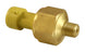 AEM 3.5 BAR MAP brass sensor kit with flying lead for automotive gauges, showing the brass sensor and wiring components.