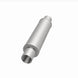 MagnaFlow Mag SS muffler with 14x4x4 inch body and 2.5x2.5 inch inlet and outlet pipes, shown in a close-up view.
