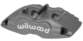 Wilwood Forged Superlite brake caliper with 1.25-inch pistons and 0.81-inch disc for high-performance braking system.