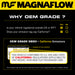 MagnaFlow catalytic converter direct fit for Chevy Avalanche 5.3L engine, replaces OEM part, shown in a close-up view