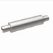MagnaFlow Mag SS muffler with 14x4x4 inch dimensions and 2.25x2.25 inch inlet/outlet pipes, shown in a close-up view.