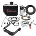Snow Performance 2.5 Boost Cooler water methanol injection kit with SS braided line and 4AN fittings, including pump and hoses.