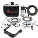 Snow Performance 2.5 Boost Cooler water methanol injection kit with SS braided line and 4AN fittings, including pump and hoses.