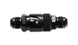 Vibrant -12AN aluminum quick release fitting with Viton seal, showcasing the metallic fitting and sealing components.