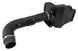 K&N 63 Series AirCharger cold air intake kit installed in a Chevy Silverado or GMC Sierra 4.3L V6 engine, showcasing the performance intake system.