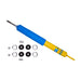 Bilstein B6 Performance rear monotube shock absorber for 2004-2009 Chevy Kodiak V8 truck, showing the metal shock body