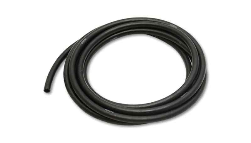 Vibrant -4AN flexible hose, 0.25 inch ID, 10-foot roll, for push-on style fittings, durable automotive or industrial use