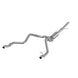MBRP catback exhaust system for 2019 Chevrolet Silverado 1500 with 4.3L/5.3L engine, dual rear exit, T304 stainless steel.
