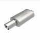 MagnaFlow muffler with tip, model RS 14X5X8, featuring 2.25/4 inch inlet and outlet, automotive exhaust component.