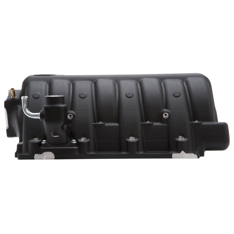 Edelbrock Victor EFI intake manifold for Eagle Chrysler Hemi V8 engines, showing the polished aluminum design and mounting ports.