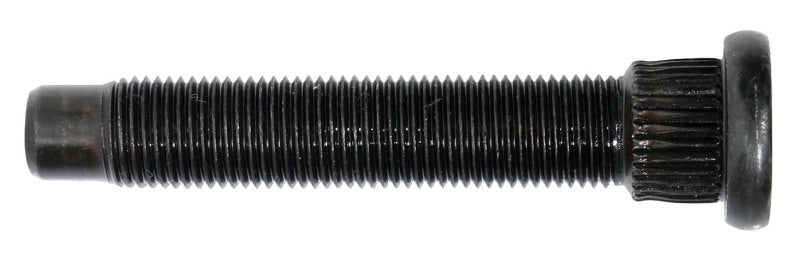 Moroso press-in wheel studs, 1/2 inch by 3 inches, shown in a 5-pack for automotive wheel assembly.