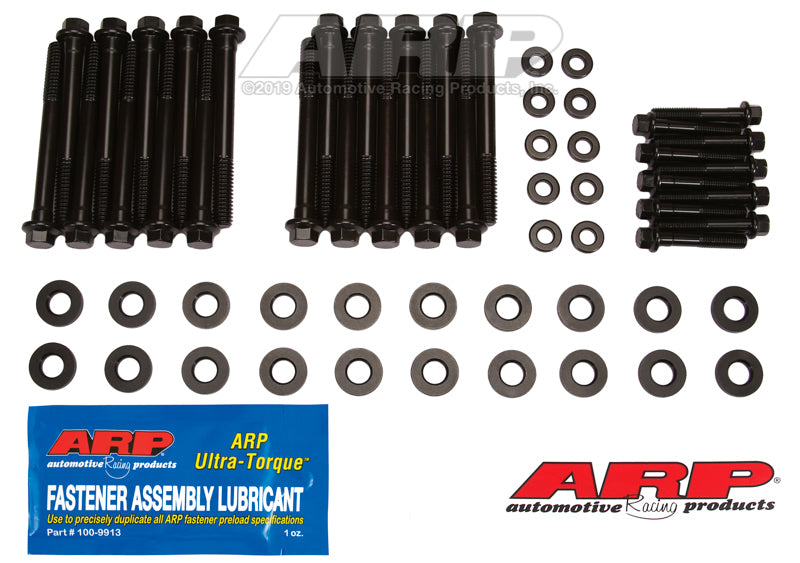 ARP 2004+ Small Block Chevrolet head bolt kit with ARP2000 hex head bolts for engine head securing.