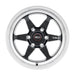 Weld S156 20x10 Ventura 6 drag cast wheel in gloss black finish with 6x135 bolt pattern and 87.1mm center bore.