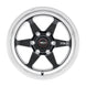 Weld S156 20x10 Ventura 6 drag cast wheel in gloss black finish with 6x135 bolt pattern and 87.1mm center bore.