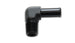 Vibrant 3/8 NPT to 3/8 barb 90 degree fitting showing metal fitting with threaded NPT end and barbed connector for hoses.