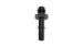 Vibrant -8AN to 3/8 inch hose barb push-on EFI adapter fitting for fuel injection systems, made of durable metal.