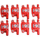 Granatelli Motor Sports red ignition coil pack set for GM LS engines, includes 8 malevolent coil packs for upgraded performance.