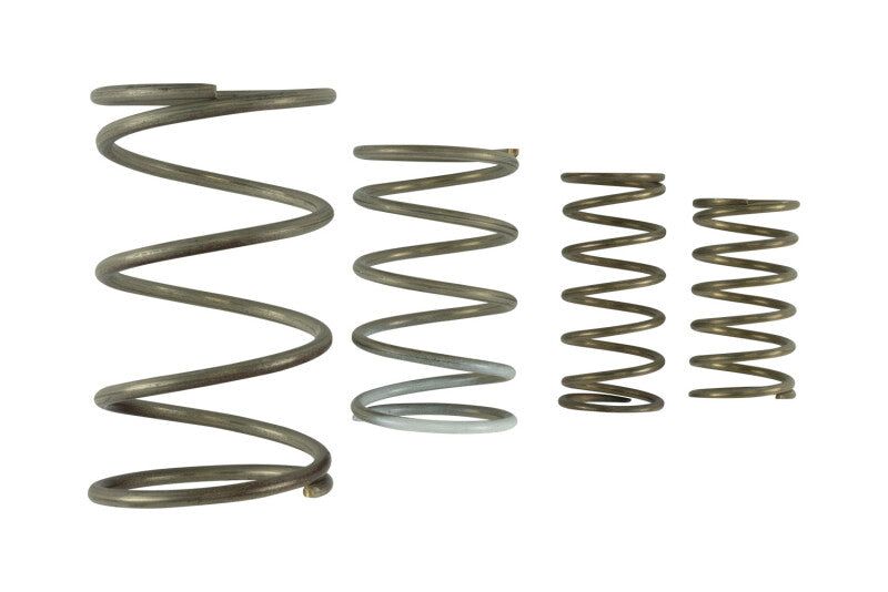 Turbosmart Gen V WG60 wastegate spring replacement kit showing various spring components for turbocharger wastegate repair