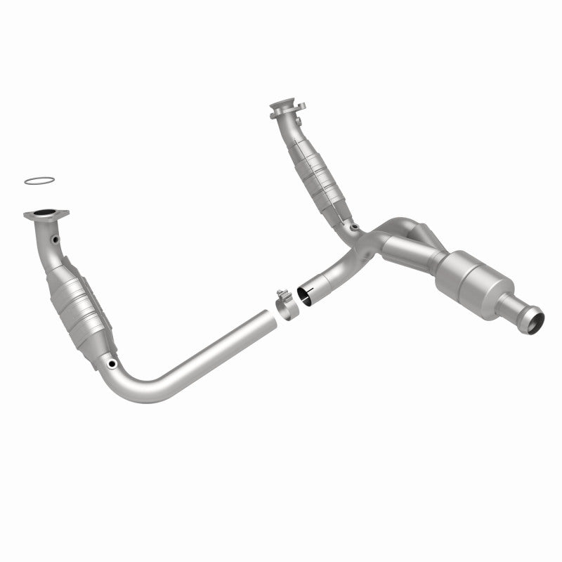 MagnaFlow Direct Fit Catalytic Converter for Chevy Avalanche 5.3L, compatible with 2009-2013 models, shown in the image.