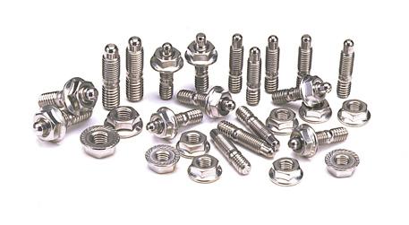 ARP LS1/LS2 hex oil pan bolt kit with durable hardware for engine oil pan installation on LS1 and LS2 engines.