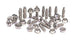 ARP LS1 LS2 12pt oil pan bolt kit with multiple metal bolts and washers for engine oil pan assembly.
