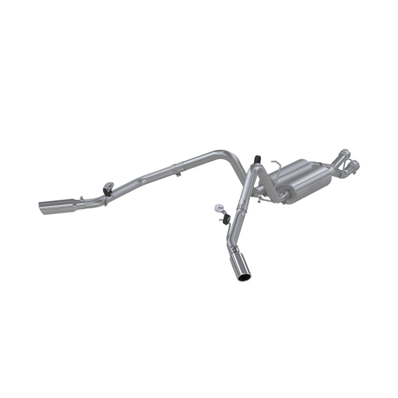 MBRP catback exhaust system for 2003-2007 Chevy/GMC 2500 HD 6.0L dual split side exhaust pipes