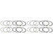Manley Performance piston ring set with 87.5mm file fit rings, 1.2mm x 1.2mm x 2.8mm standard size, suitable for 7-11lbs engines