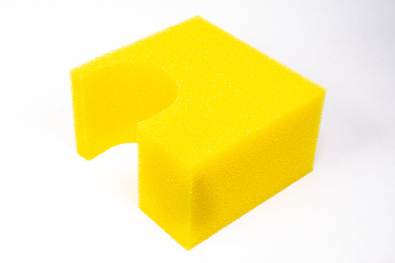 Radium Engineering Fuel Cell Foam for one-piece fuel tanks, shown in a close-up image with foam material and tank components.