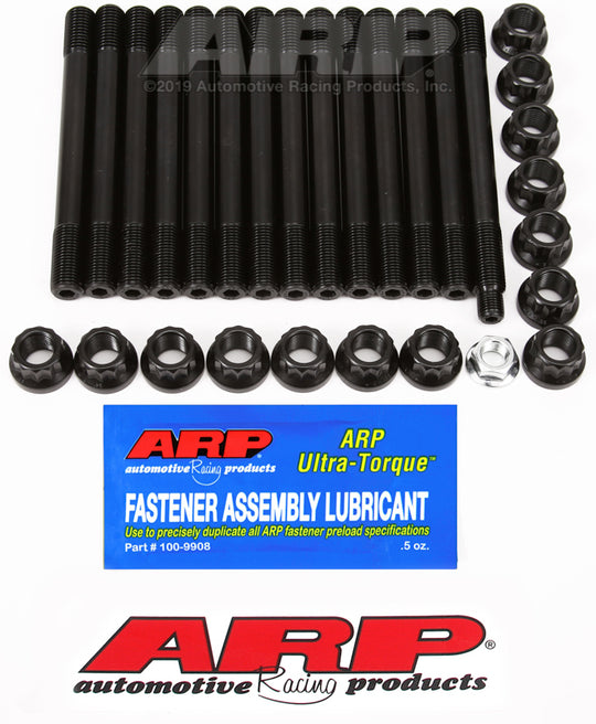 ARP Ford 4.0L XR6 incline 6-cylinder main stud and bolt kit, includes high-strength studs and bolts for engine assembly.