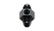 Vibrant -6AN male union adapter fitting with 1/8 inch NPT port, durable metal construction for fluid connection.