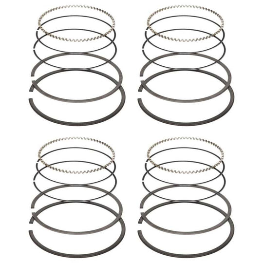 Manley Performance piston ring set with 87.5mm file fit rings, 1.2mm x 1.2mm x 2.8mm, designed for 7-11lbs engines