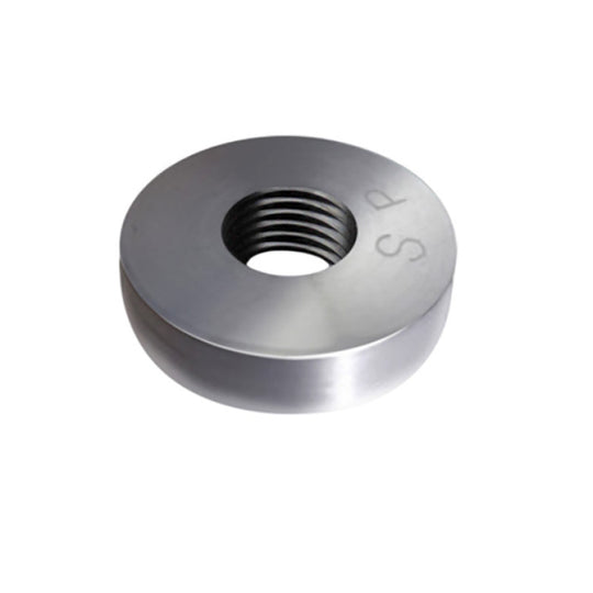 Aluminum Snow Performance water methanol nozzle mounting bung for precise installation of water meth nozzles.