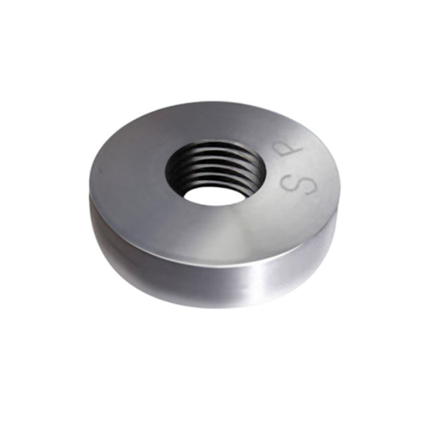 Aluminum Snow Performance water methanol nozzle mounting bung for precise installation of water meth nozzles.