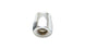 Vibrant Silver -10AN Hose End Socket fitting for automotive and hydraulic hoses, showcasing a sleek, metallic finish.