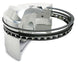 JE Pistons piston ring set with four rings, including compression and oil rings, for 1.0-2.0-3.189 engine applications.