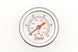 DeatschWerks mechanical fuel pressure gauge displaying 0-100 PSI with 1/8 inch NPT connection for automotive use