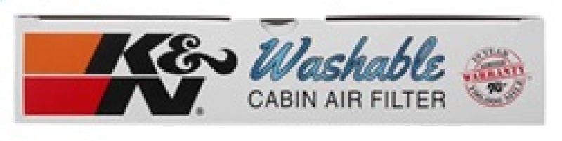 K&N Engineering cabin air filter for 2010-2015 Chevrolet Camaro V6 and V8 models, high-performance replacement filter.
