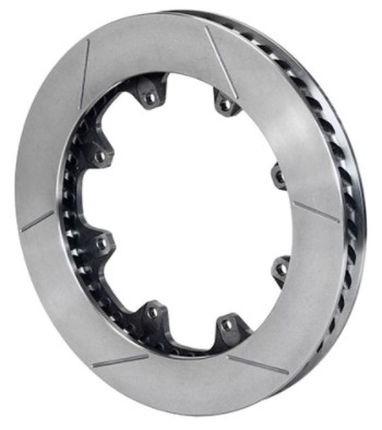Wilwood GT48-LW 11.75-inch two-piece brake rotor with 8-on-7-inch bolt pattern, silver finish, and vented design.