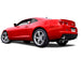 Borla catback exhaust system for 2010-2013 Chevy Camaro SS 6.2L V8, showing the metallic pipe and dual exhaust tips.