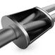 MagnaFlow Mag SS muffler with 22x5x11-inch dimensions and dual chrome tips, designed for car exhaust systems.