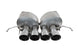 CORSA Performance axle back exhaust for Chevrolet Corvette C7 2014-2019 with dual NPP valves, featuring a 2.75-inch Xtreme Valve-Back design.