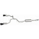 Magnaflow Cat-Back Performance Exhaust System for 2021 GMC Yukon V8 6.2L Street Series, showing the polished exhaust pipes and muffler.