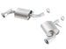 Borla axle back rear exhaust section for 2016 Camaro 6.2L V8 ATAK model, showcasing the polished exhaust tips.