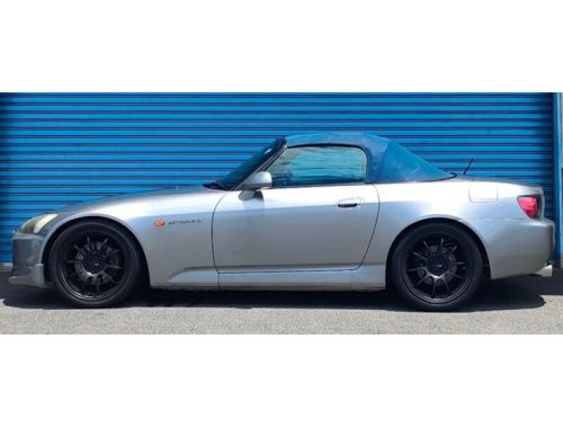 HKS Hipermax R coilovers for AP1 and AP2 models, showing adjustable shock absorbers and suspension components.