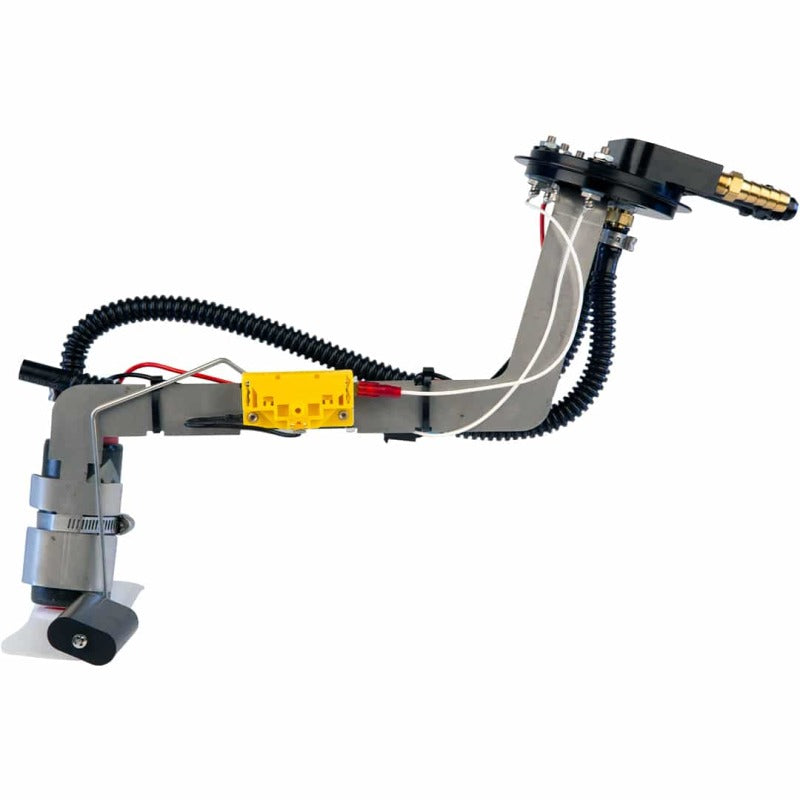Aeromotive fuel pump and hanger for 1982-1992 Chevrolet Camaro 340 engine, showing the pump and installation components.