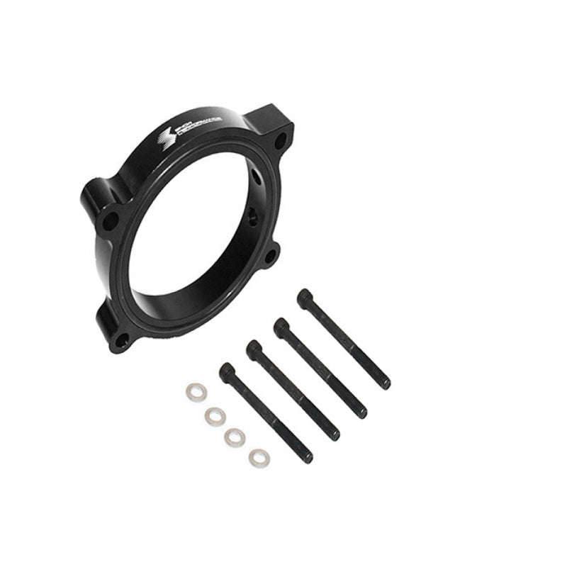 Snow Performance water meth injection plate for 2010-2014 Chevrolet Camaro SS, designed for enhanced fuel efficiency and performance.