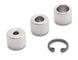 Vibrant 9mm OD fitting kit with C-clip, featuring durable fittings and secure connection components.