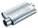 Borla 2.5-inch inlet/outlet oval ProXS muffler with center/offset design for automotive exhaust systems.